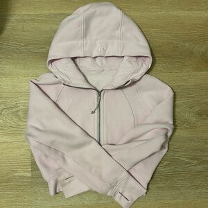 Lululemon Scuba Full-Zip Cropped Hoodie